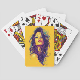 Baraja De Cartas AMITA | Infinite Bloom | Neon Reverie 