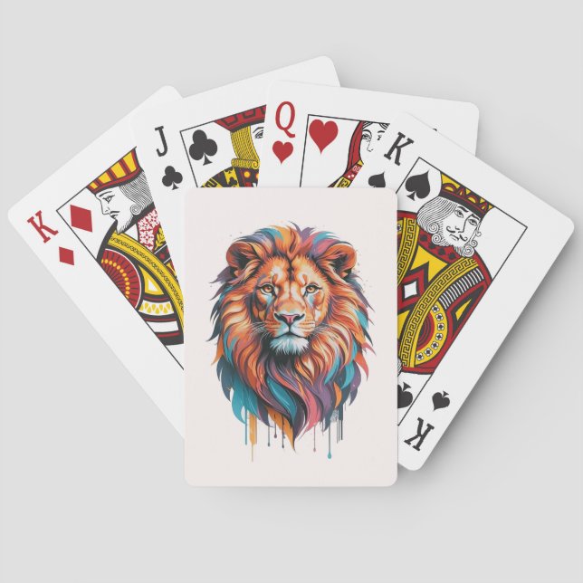 Baraja De Cartas AMITA | Infinite Spirit | Vivid Lion  (Reverso)