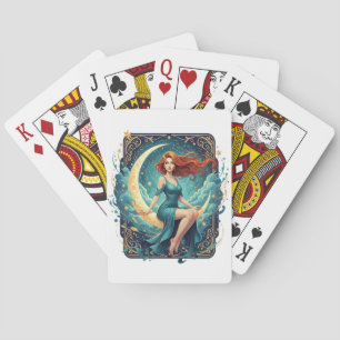 Baraja De Cartas AMITA Luz de Luna Infinita Musa Pelirroja