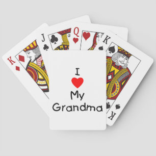 Baraja De Cartas Amo a mi abuela