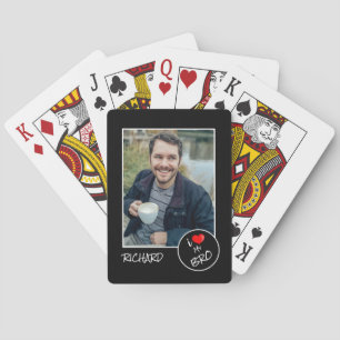 Baraja De Cartas Amo a mi hermano, foto Personalizado - Personaliza