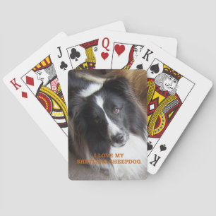 Baraja De Cartas Amo a mi pastor de Shetland