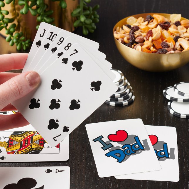 Baraja De Cartas Amo a papá (Subido por el creador)