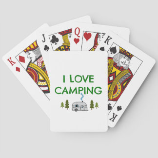 Baraja De Cartas Amo Camping Camper Nature Treiler