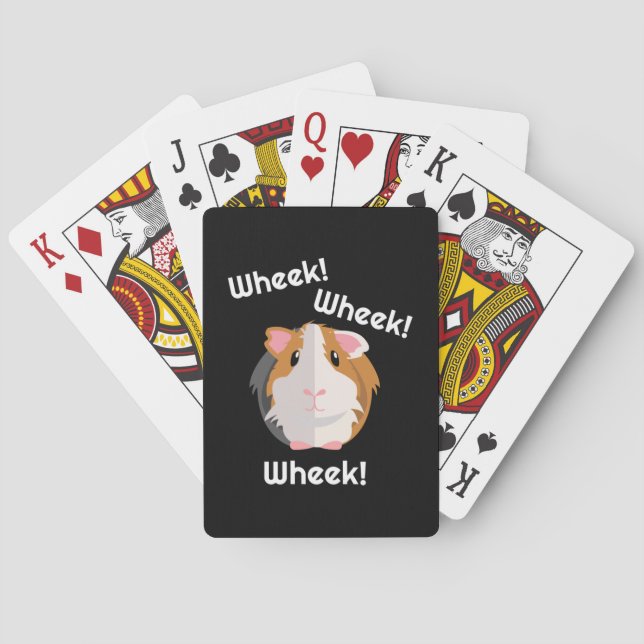 Baraja De Cartas Amo del Cerdo de Guinea (Reverso)