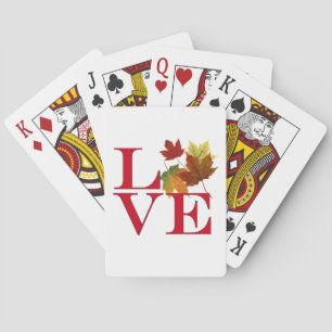 Baraja De Cartas Amo El Otoño