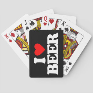 BARAJA DE CARTAS AMO LA CERVEZA