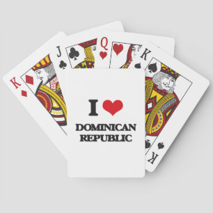Baraja De Cartas Amo la República Dominicana