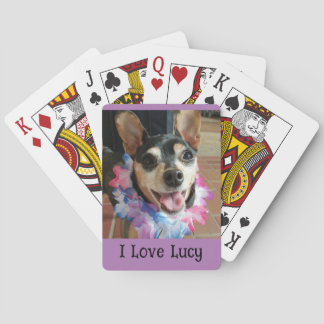 Baraja De Cartas Amo las tarjetas de Lucy