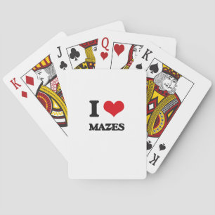 Baraja De Cartas Amo los laberintos