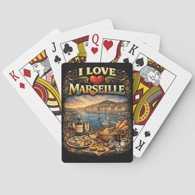 Baraja De Cartas Amo Marsella (Reverso)