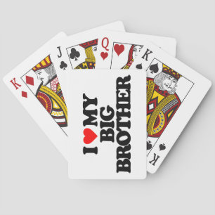 BARAJA DE CARTAS AMO MI HERMANO MAYOR