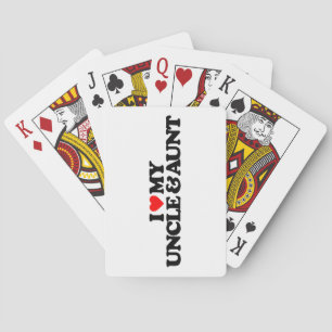 BARAJA DE CARTAS AMO MI TÍO Y TÍA