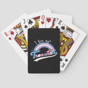 Baraja De Cartas Amo Mi Transdad LGBTQ Transgénero