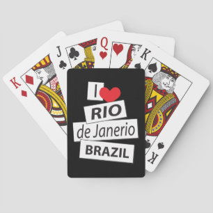 Baraja De Cartas Amo Río de Janeiro Brasil