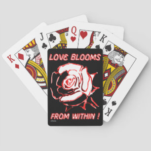 Baraja De Cartas AMOR DE BLOQUES DE LA idea de regalo de San Valent