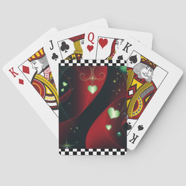 Baraja De Cartas Amor de vacaciones (Reverso)