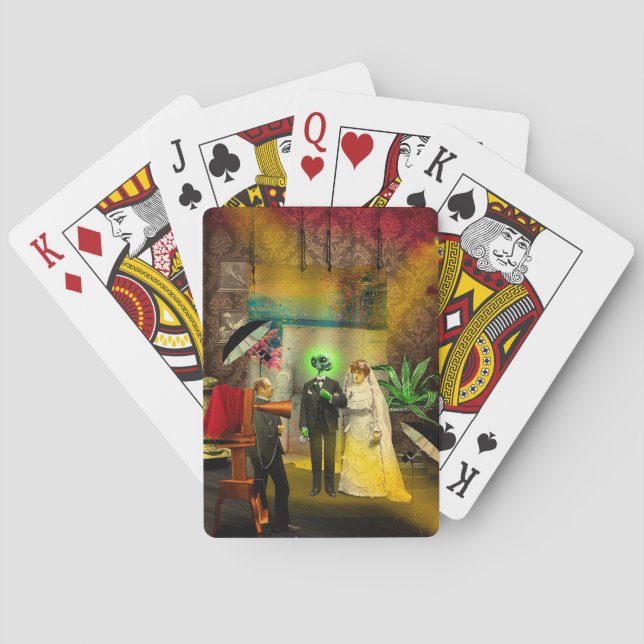 Baraja De Cartas Amor interracial (Reverso)