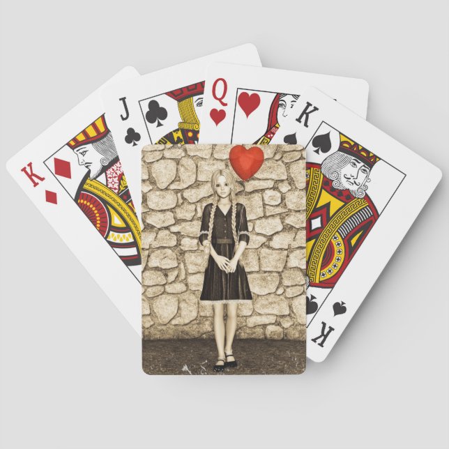 Baraja De Cartas Amor vintage (Reverso)