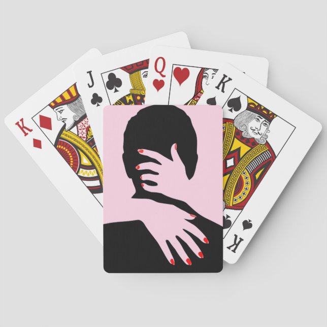 BARAJA DE CARTAS AMOR Y ROMANÍA (Reverso)