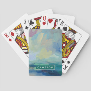 Baraja De Cartas Añada su impresión abstracta de la tormenta I