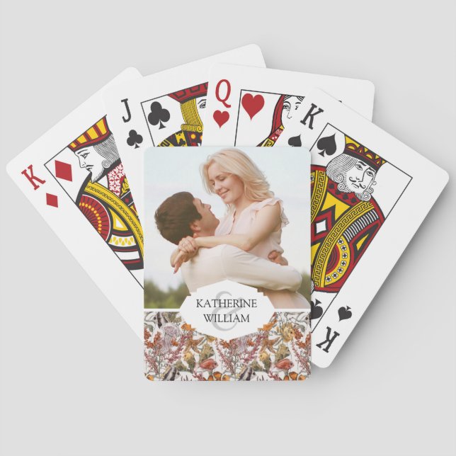 Baraja De Cartas Añada su modelo conocido 2 de la vida marina de la (Reverso)
