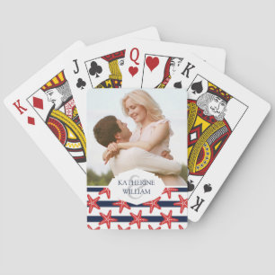 Baraja De Cartas Añada su modelo de barras y estrellas conocido del
