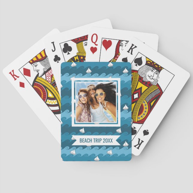 Baraja De Cartas Añada su modelo el | de papel conocido de los (Reverso)