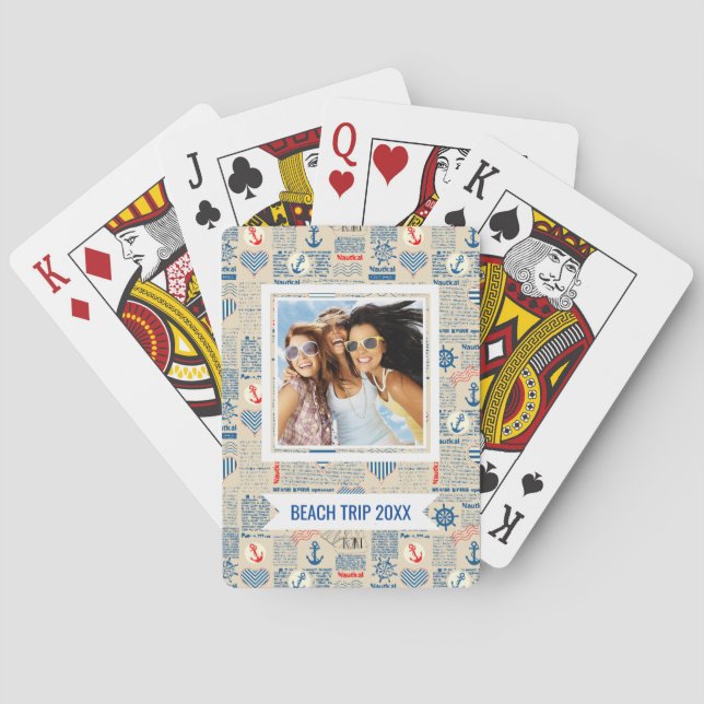 Baraja De Cartas Añada su modelo el | náutico conocido del (Reverso)