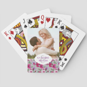 Baraja De Cartas Añada sus orquídeas el   rosadas conocidas en la