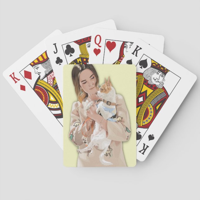 Baraja De Cartas Añadir imagen personalizada (Reverso)