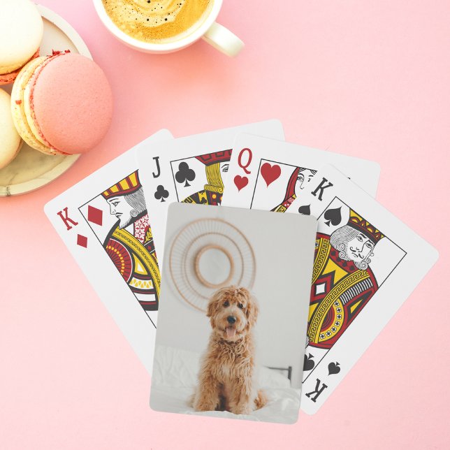 Baraja De Cartas Añadir su propio logotipo de imagen fotográfica (Subido por el creador)