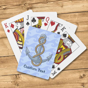 Baraja De Cartas Ancla con Rope