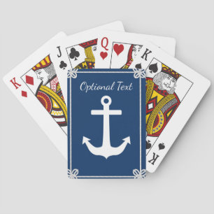 Baraja De Cartas Anclaje en tramo erótico nautico