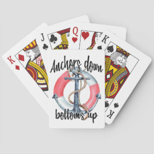 Baraja De Cartas Anclajes hacia arriba
