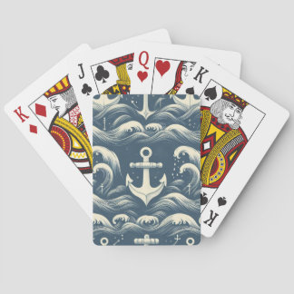 Baraja De Cartas Anclas Abajo Profundo
