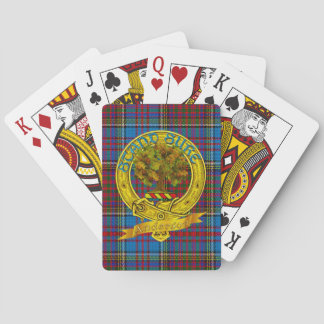 Baraja De Cartas Anderson Clan Tartan & Motif
