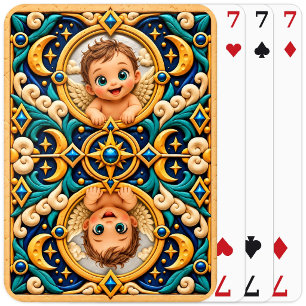 Baraja De Cartas Ángel Bebé Adorable, Mitológico