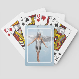 Baraja De Cartas Ángel blanco