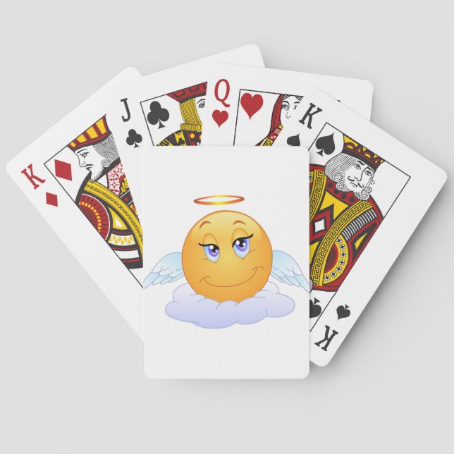 Baraja De Cartas Angel smiley (Reverso)