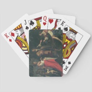 Baraja De Cartas Angélica y el amarrar, Medoro, 1634 (aceite en