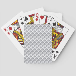 Baraja De Cartas Anillo de diamante del platino