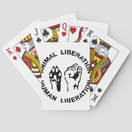 Baraja De Cartas Animal LIberation - Human Liberation