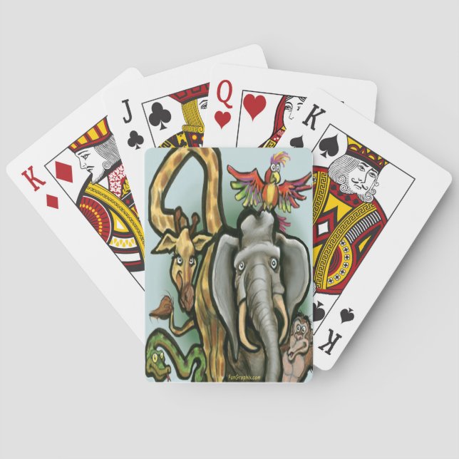 Baraja De Cartas Animales (Reverso)