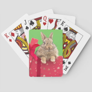 Baraja De Cartas Animales de bebé más afectados Navidades Holiday