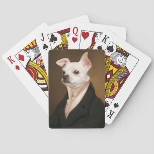 Baraja De Cartas Animales de bebé más afectados   Retrato real de C