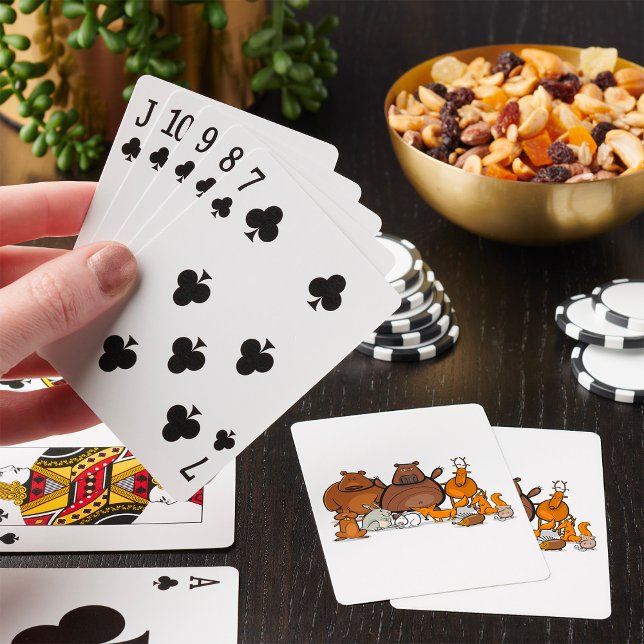 Baraja De Cartas Animales forestales divertidos (Subido por el creador)