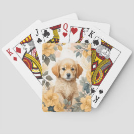 Baraja De Cartas Animales para bebés | Cachorro de Golden Retriever