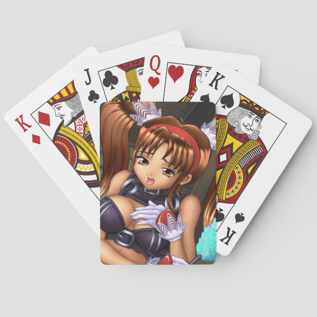 Baraja De Cartas Anime Chica - Miel (Reverso)