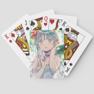 Baraja De Cartas Anime faced box of playing cards